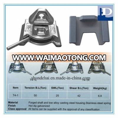 Marine Dovetail Twistlock for Container Cargo Lashing