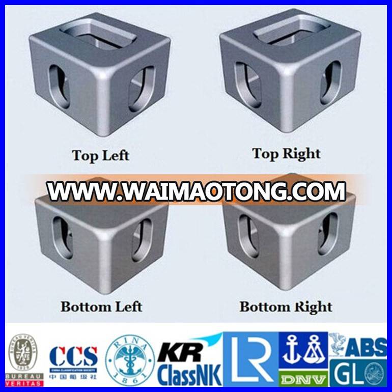 Precision Casting Container Corner Casting Fittings, Aluminum Die Casting Spare Parts