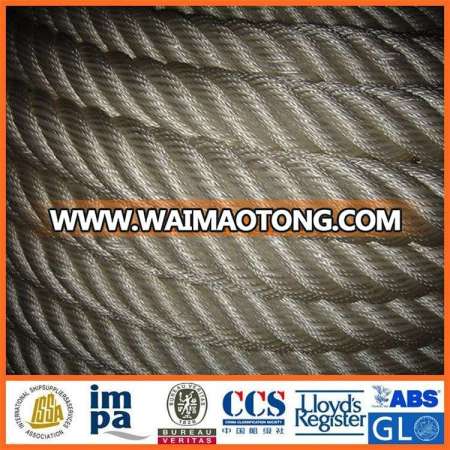 ABS Approved Six Strand Chemical Fiber Polypropylene (PP) Rope