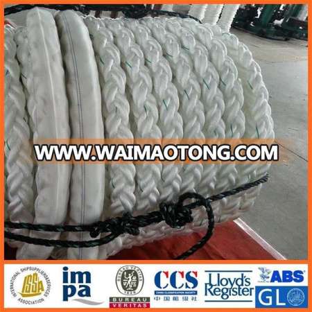 12 Strand Braided Rope Marine Mooring PP Polypropylene Rope