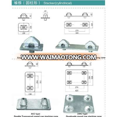 Container Stacker Container Stacking Cones Stacking Cones-Single Non Hanging