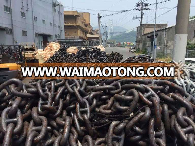 Stud Anchor Chain Mooring Marine Anchor Chain Weight