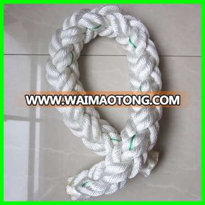 ABS/BV/Lr/ Certificate 36mm 8 Stain Core, Plaited Braided Chemical Fiber Ship Mooring Rope